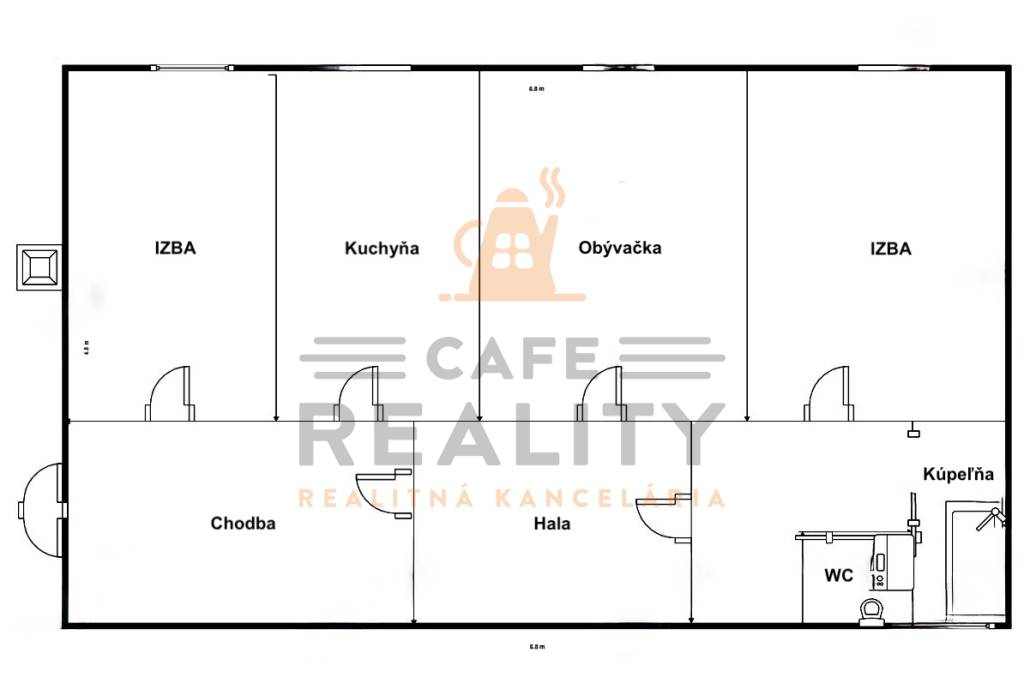 Na predaj 3. izbový byt, Bratislava, Nové Mesto, Teplická ul - 3