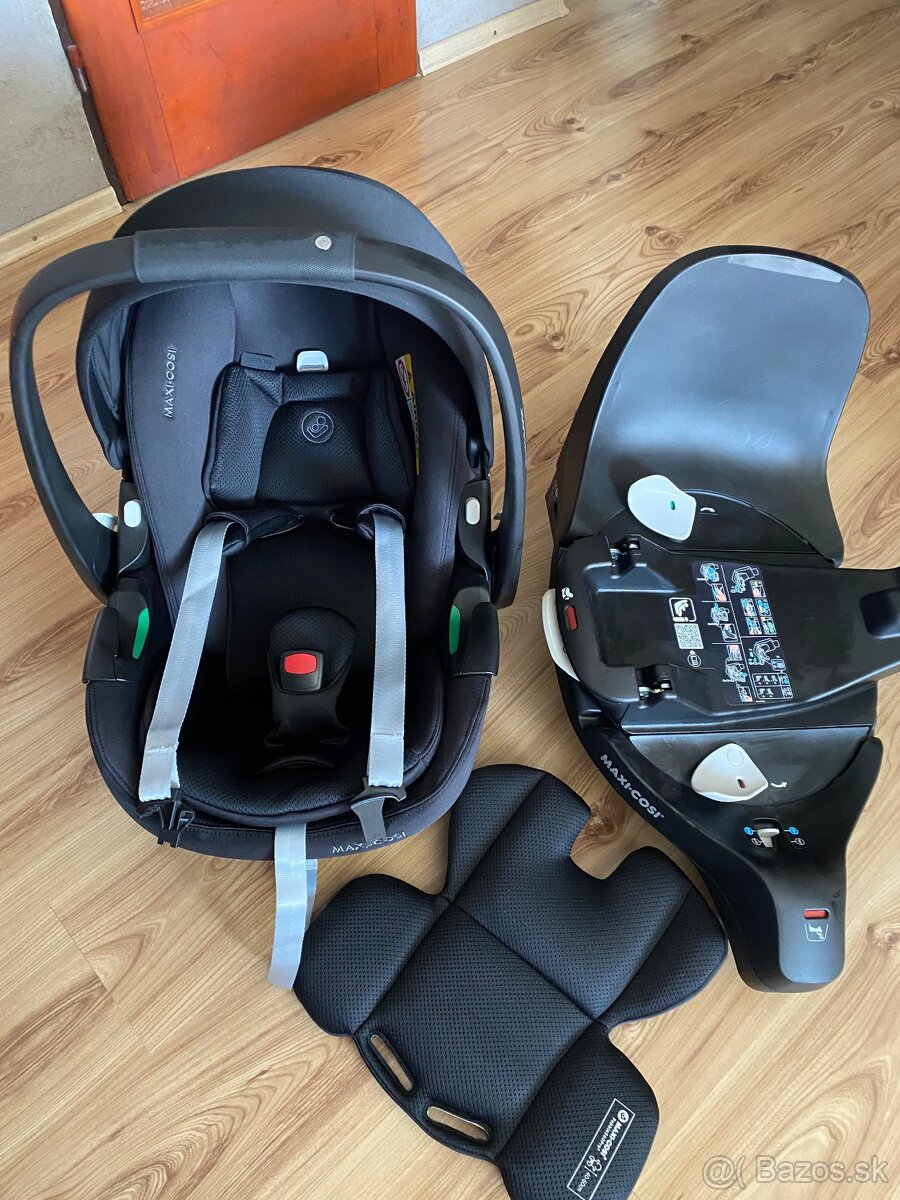Vajíčko Maxi-Cosi Pebble +zakladna FamilyFix 360 Pro - 3