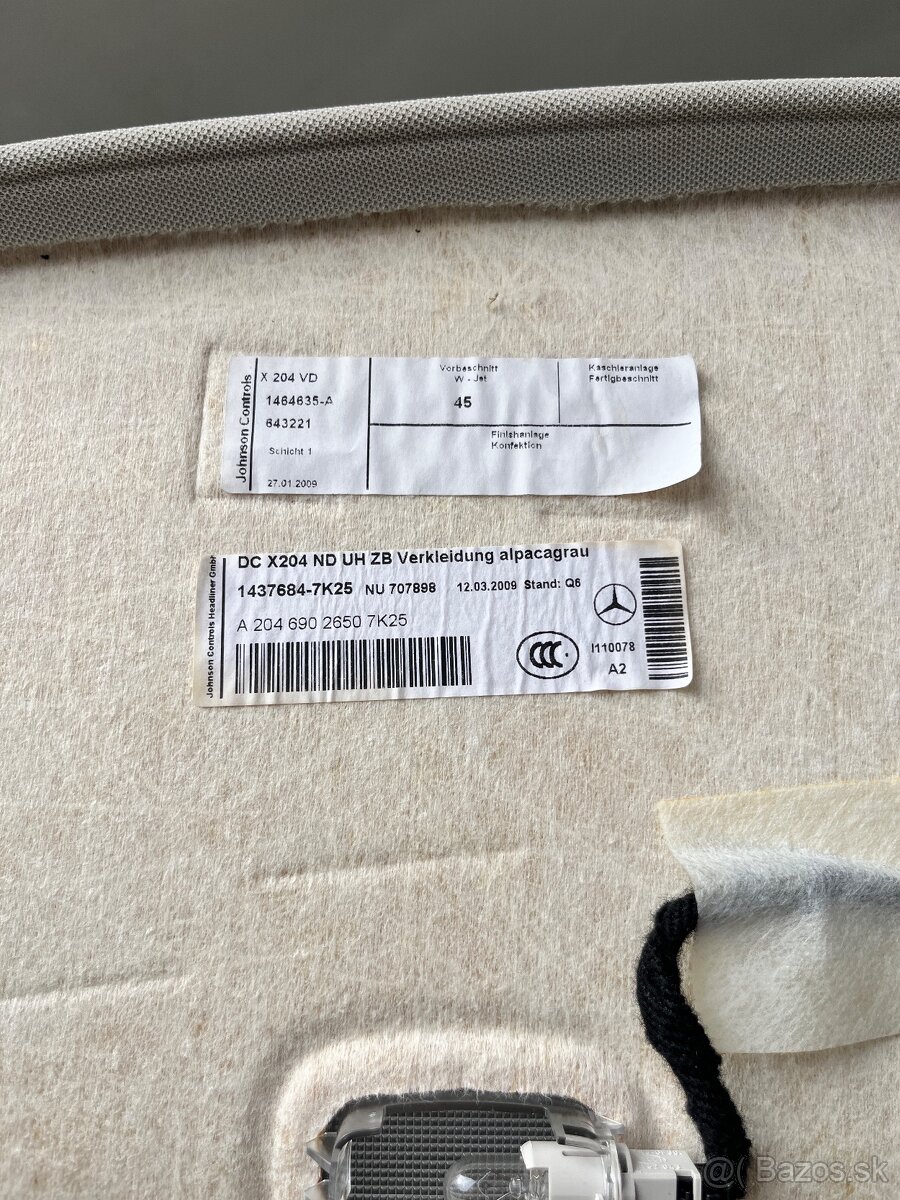 Stropnica Mercedes glk 2012/2015 - 3