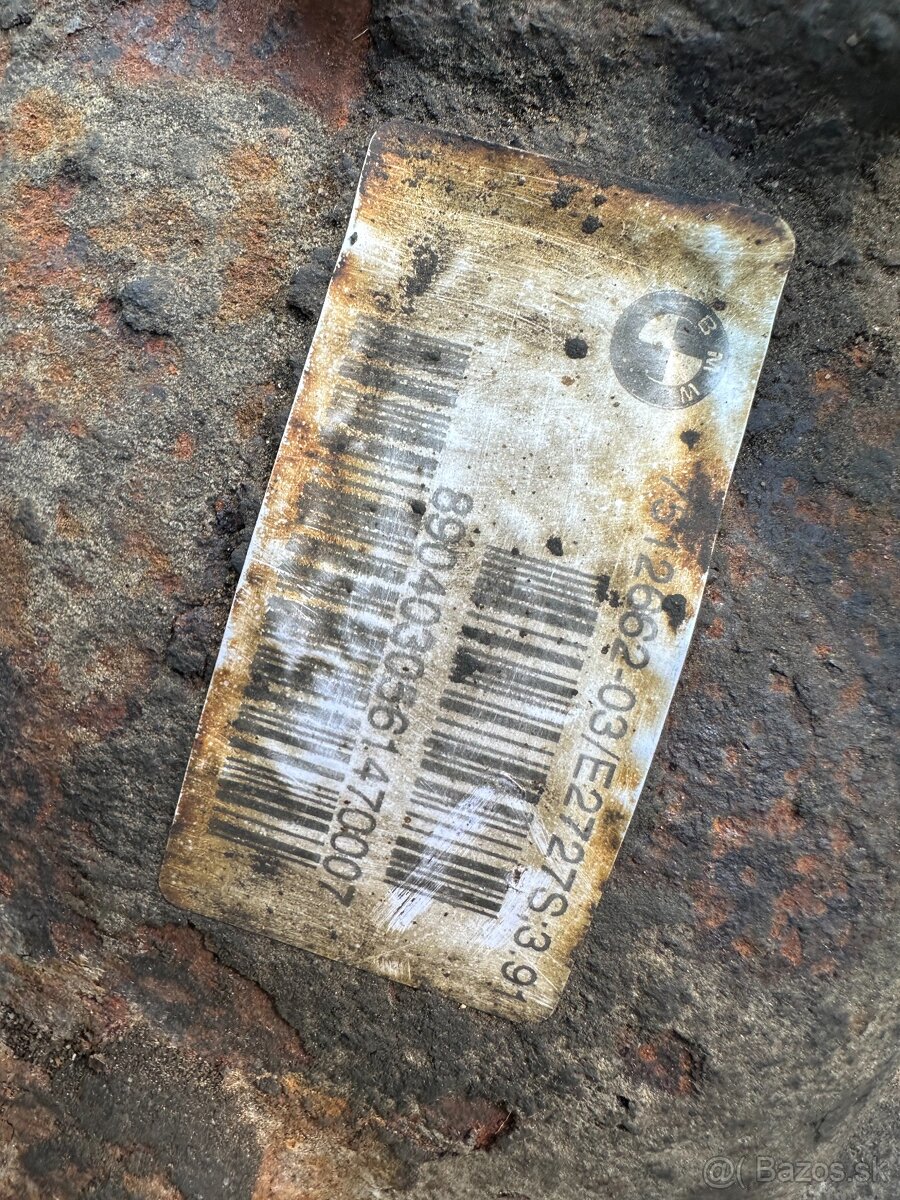 Zadný diferenciál bmw x5 e53 pomer 3.91 3.0d 160kw - 3