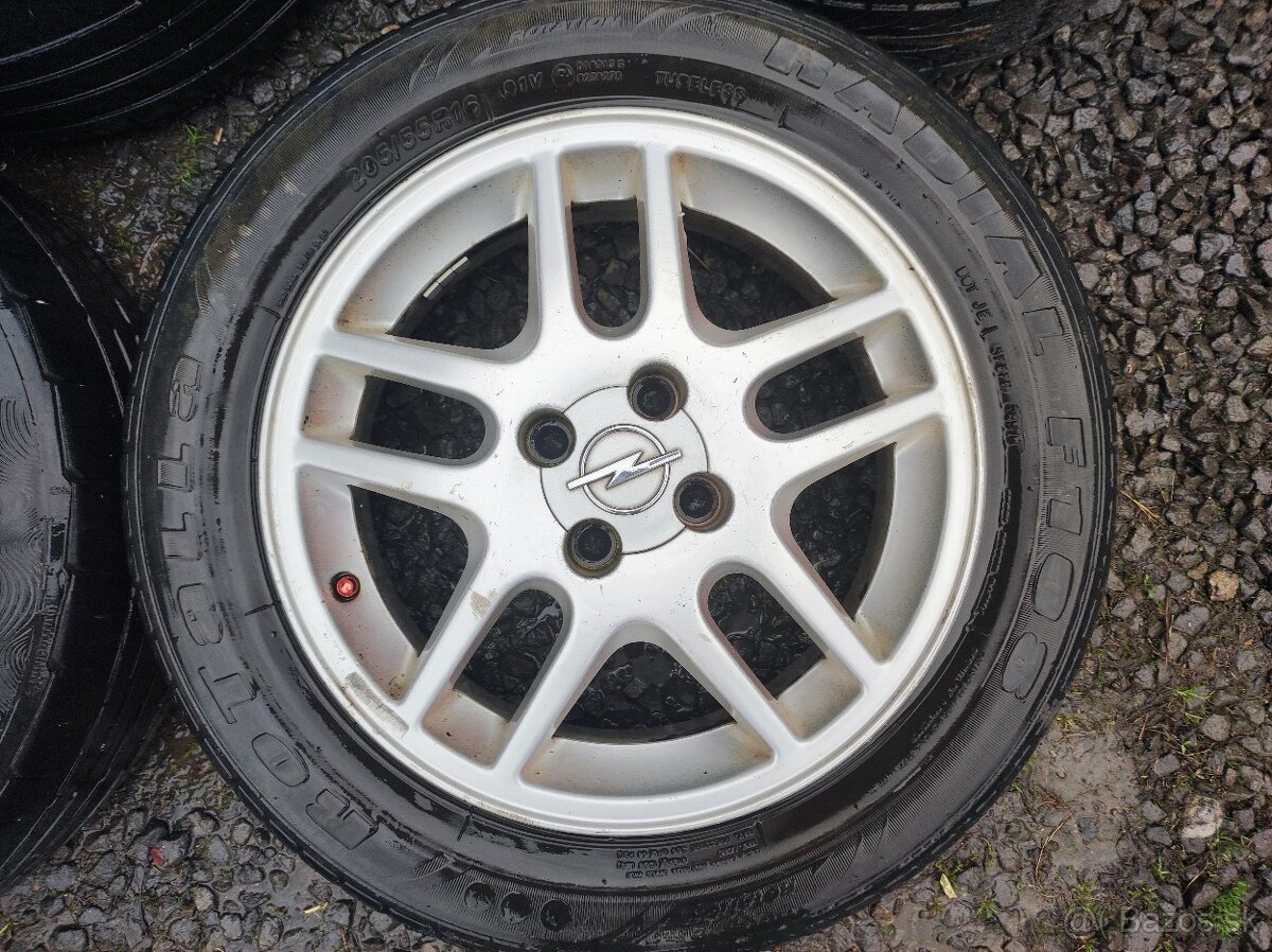 Disky a letne pneu 4x100 GM Opel - 3