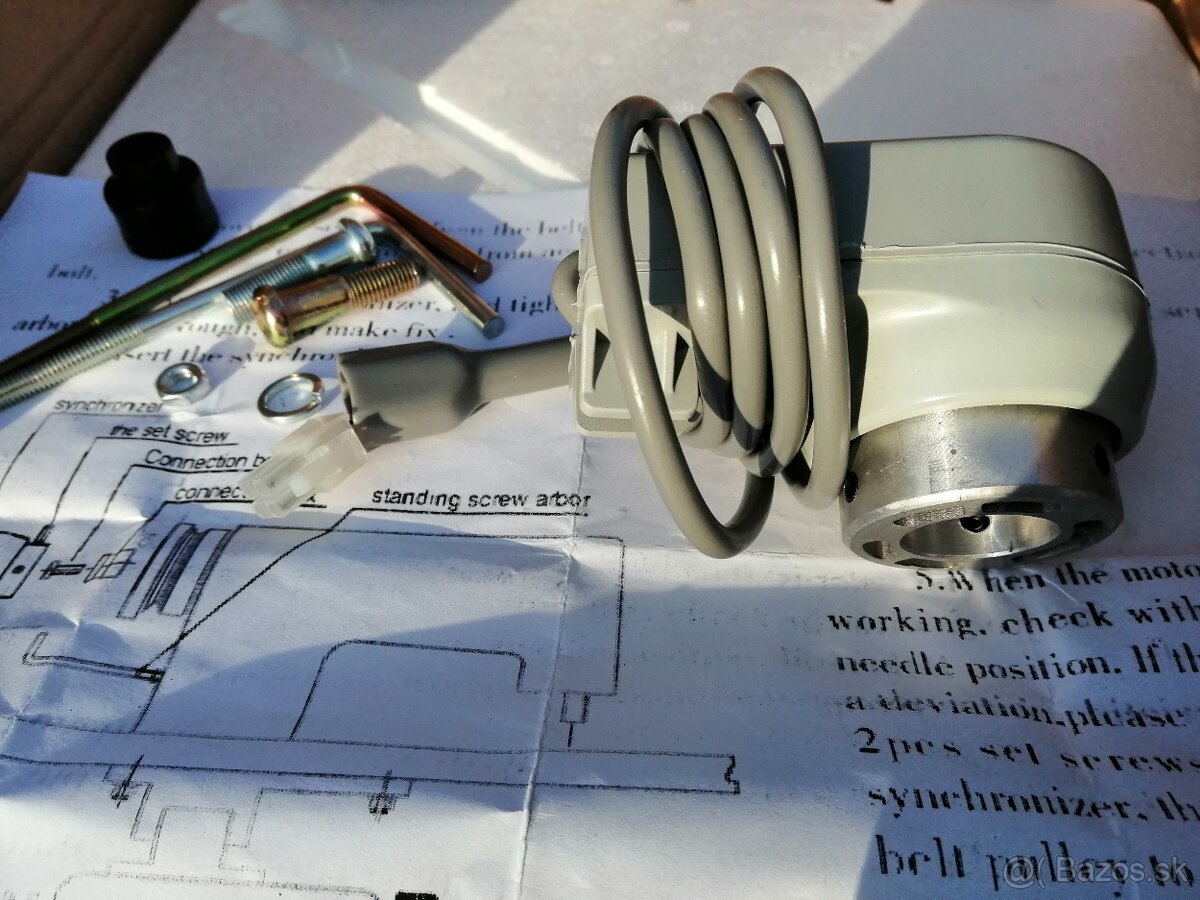 Pozicionér. Polohovač ihly - 3