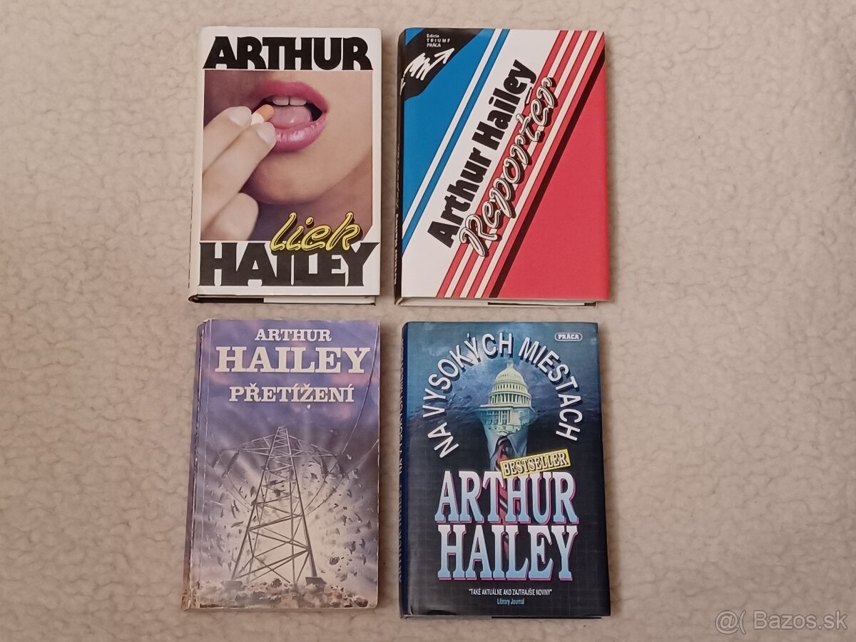 Predám knihy - Arthur Hailey - 3