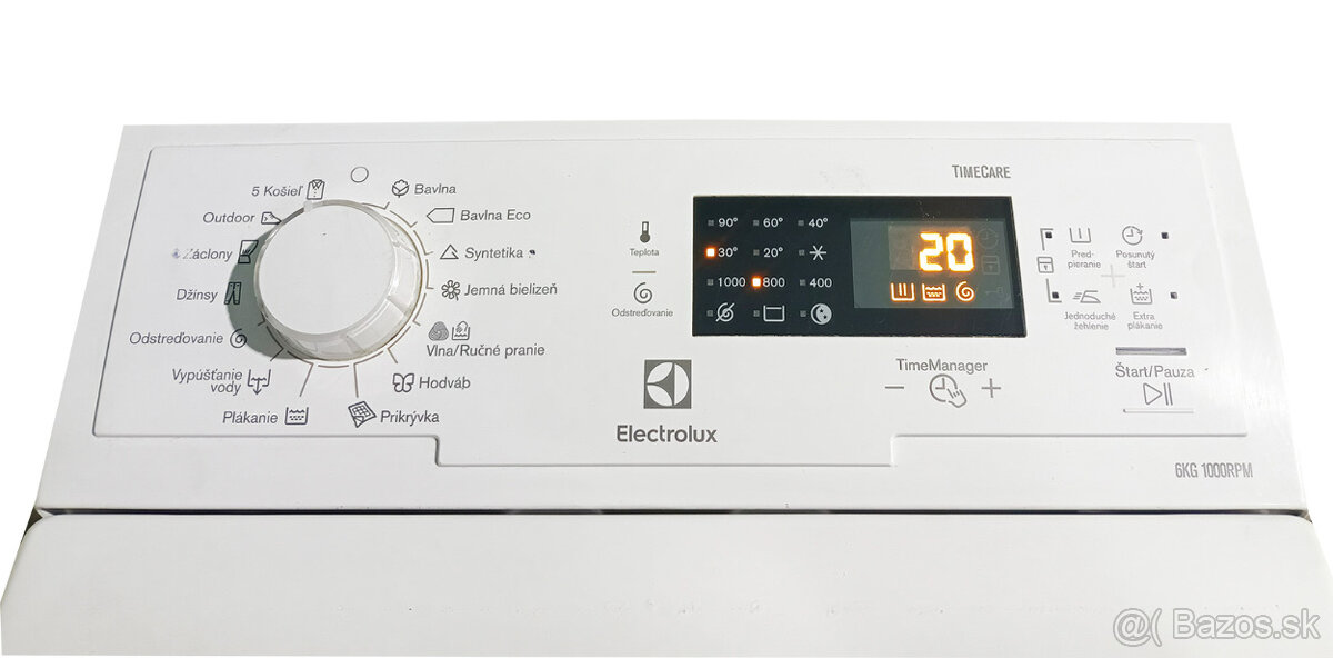 Automatická pračka ELECTROLUX EWT 1262 EDW - 3