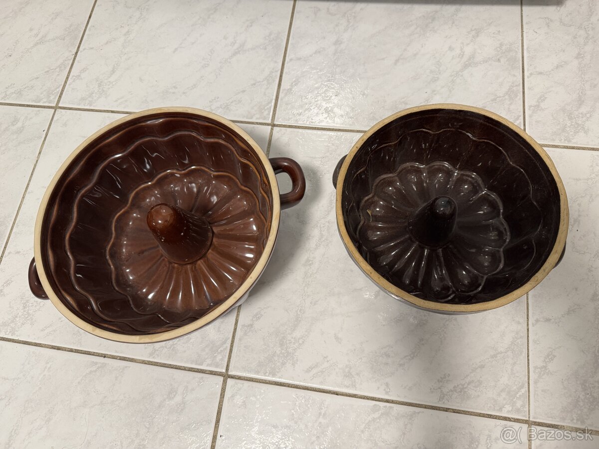 Predám formy na bábovku - keramické - 3