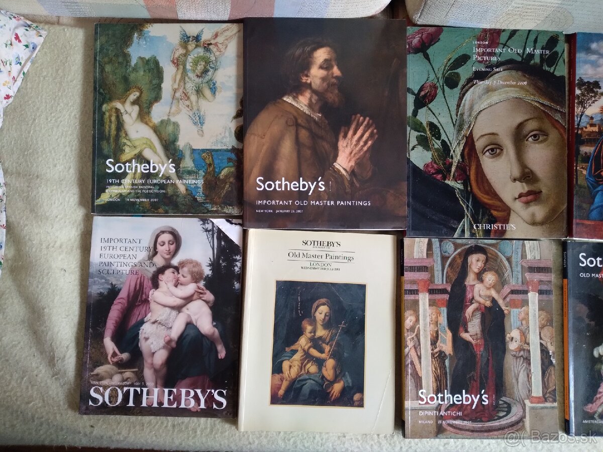 Knihy -obrazy svetovych maliarov - 3