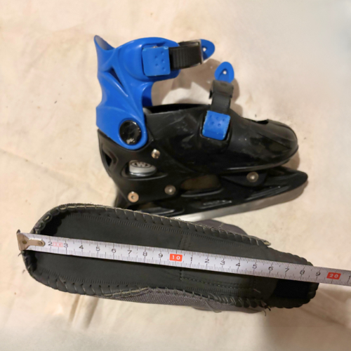 Detské korčule WORKER Blue Fairy – nastaviteľné (veľ. 29–32) - 3