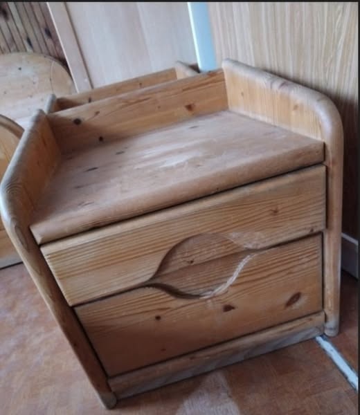 Drevená manželská posteľ - 3