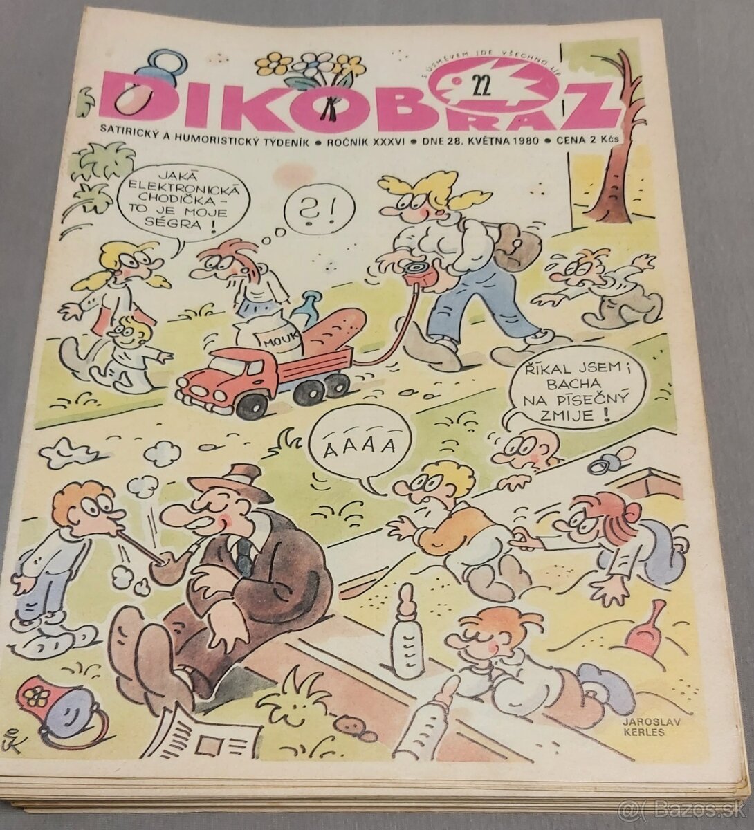 PREDÁM DIKOBRAZ KOMPLETNÝ ročník 1980 - 3