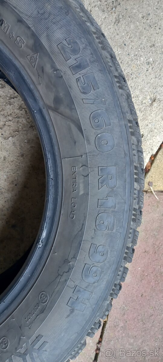 2x zimné 215/60/16 - 3