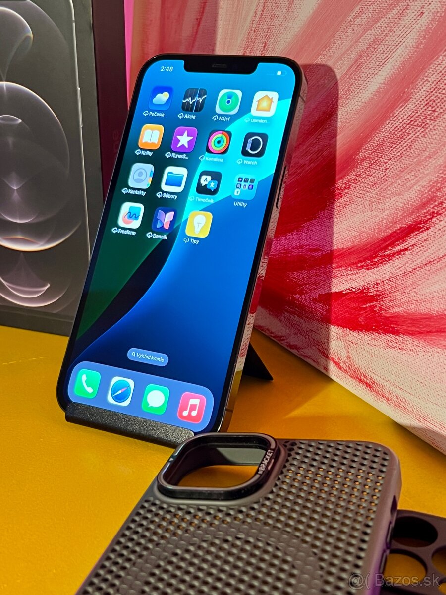 iPhone 12 Pro Max 256GB Graphite – TOP stav, Nová batéria - 3