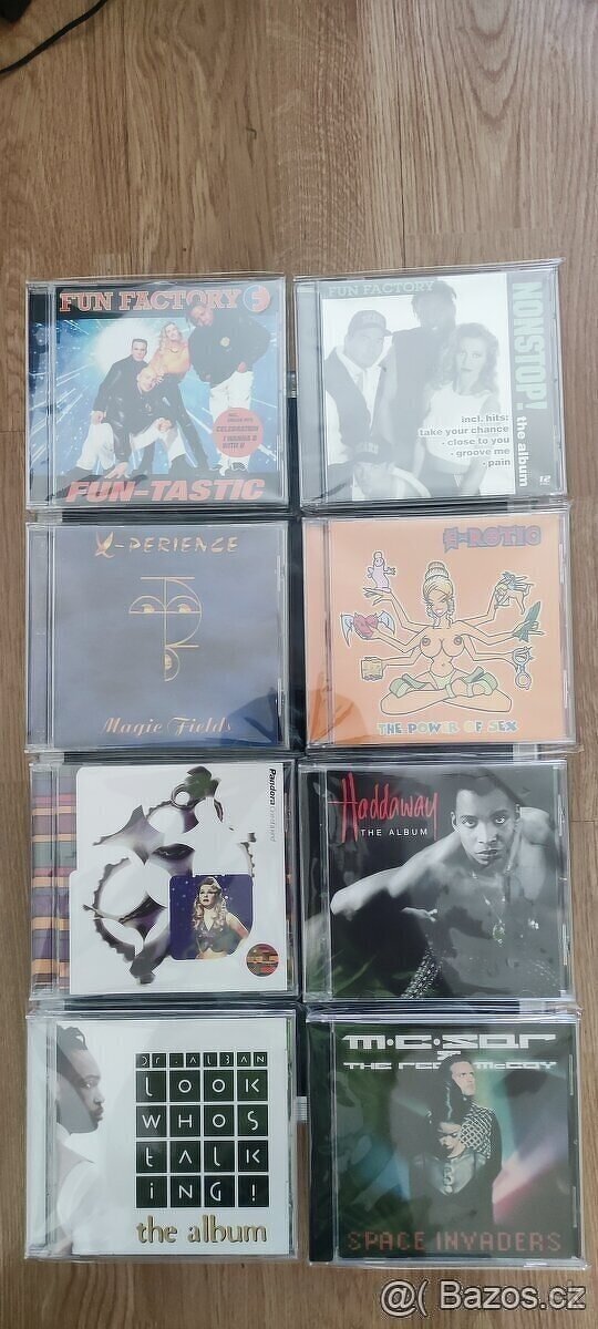 Prodám Retro CD Nehrané Pop Dance 90s. 1 - 3