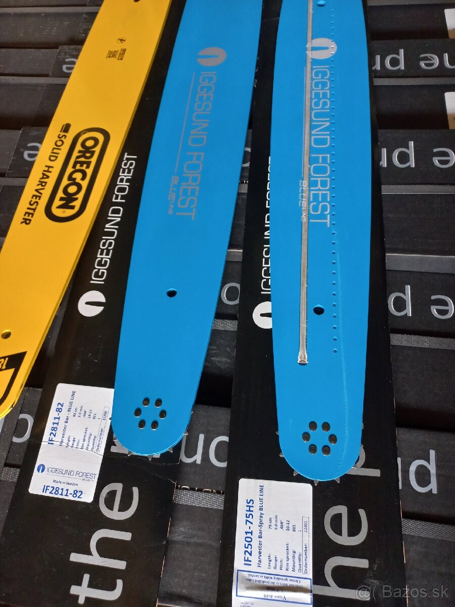 Predam lišty na harvestor Iggesund forest, oregon - 3