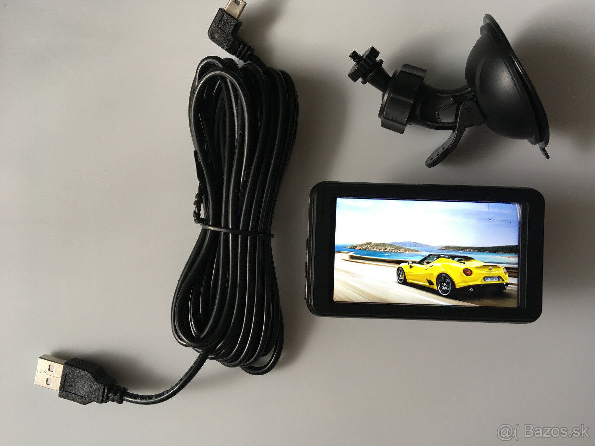 Kovová autokamera FullHD s cúvacou - 3