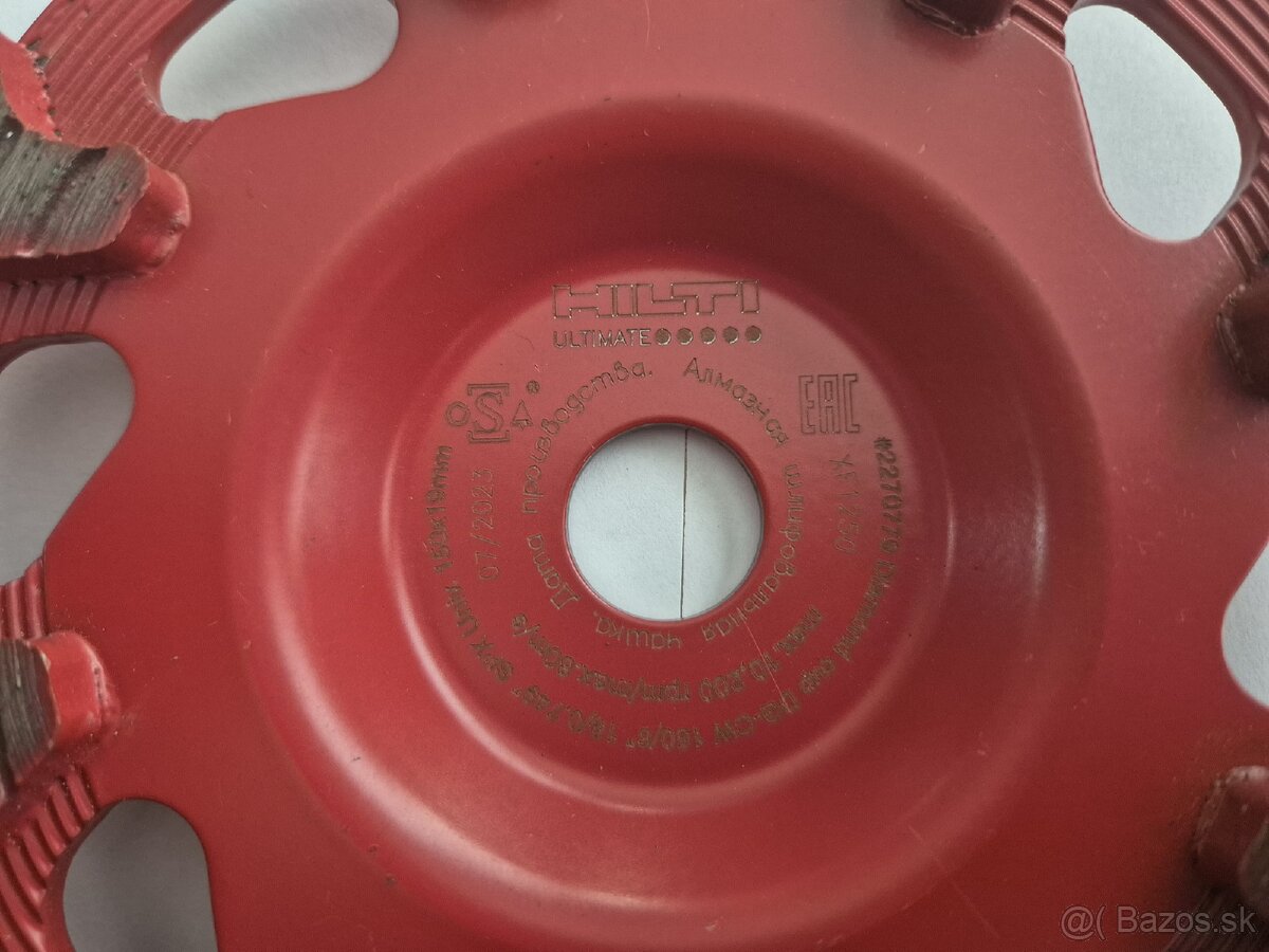 Brúsny kotúč hilti 150 - 3