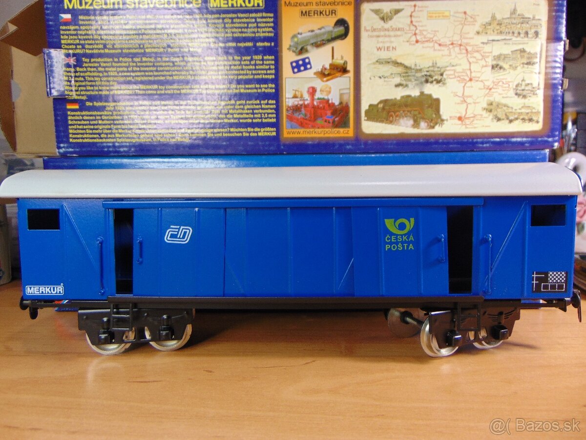 modelová železnica MERKÚR 0 -náklad. vagóny - 3