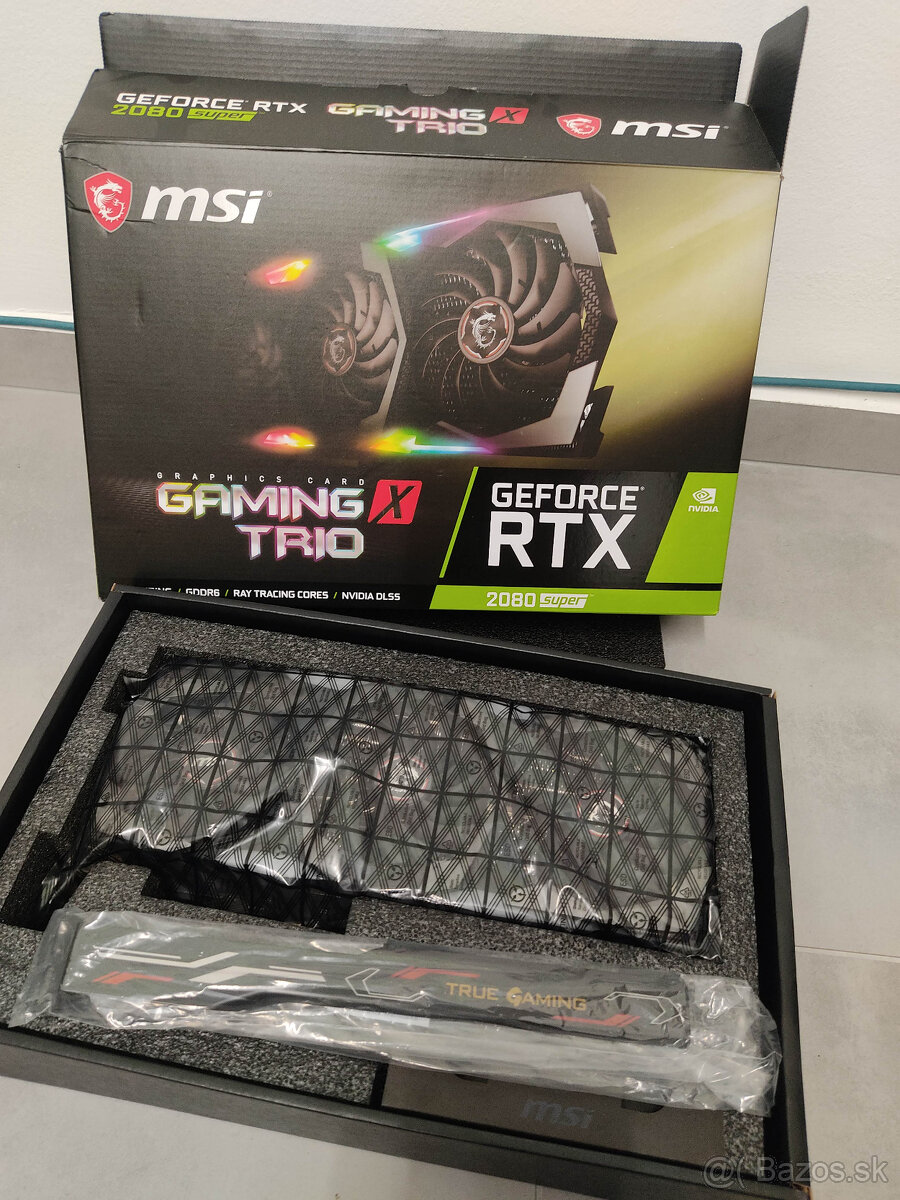 MSI Gaming X Trio NVidia RTX 2080 Super 8GB GDDR6 - 3