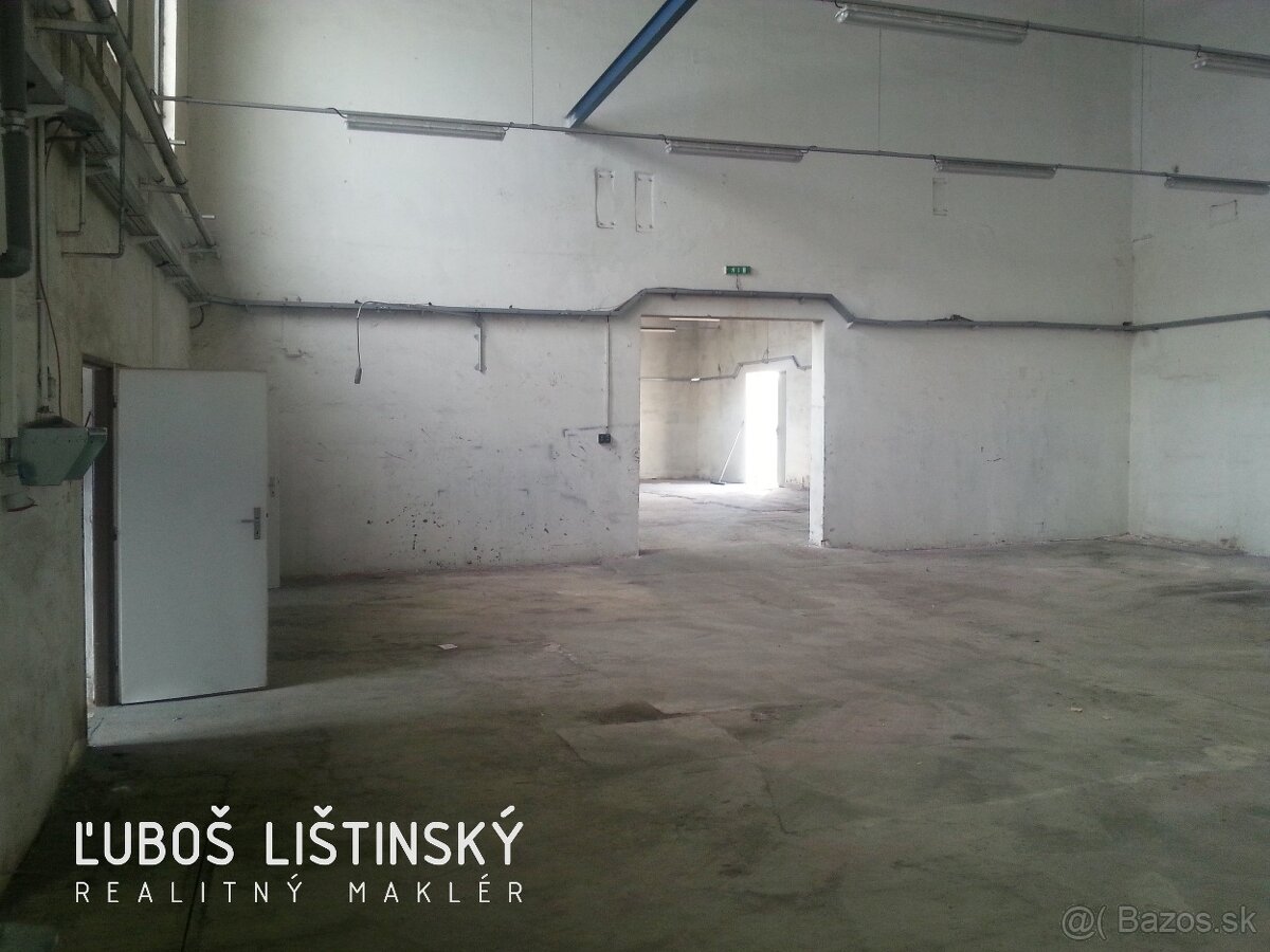 Priemyselná, skladová hala (800m2) v areály Chemosvitu - 3