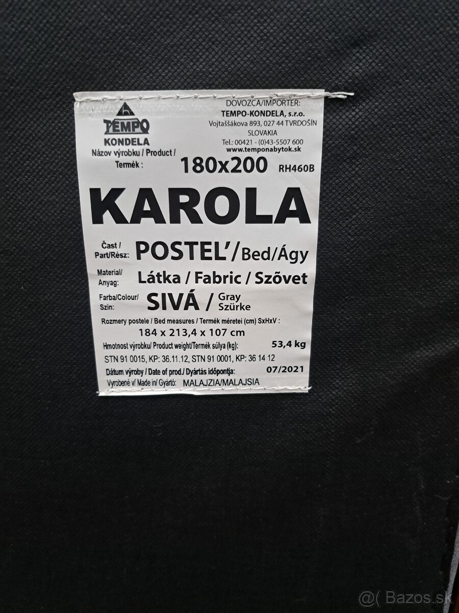 Posteľ Karola 180x200 - 3