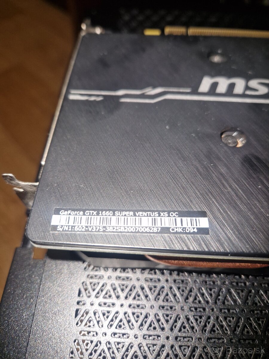 Grafivka karta Gtx 1660 super. nová. - 3