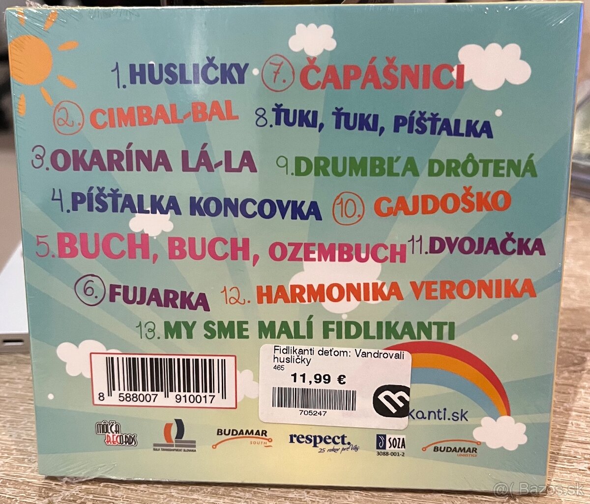 CD rozprávky - nové, nerozbalené - 3