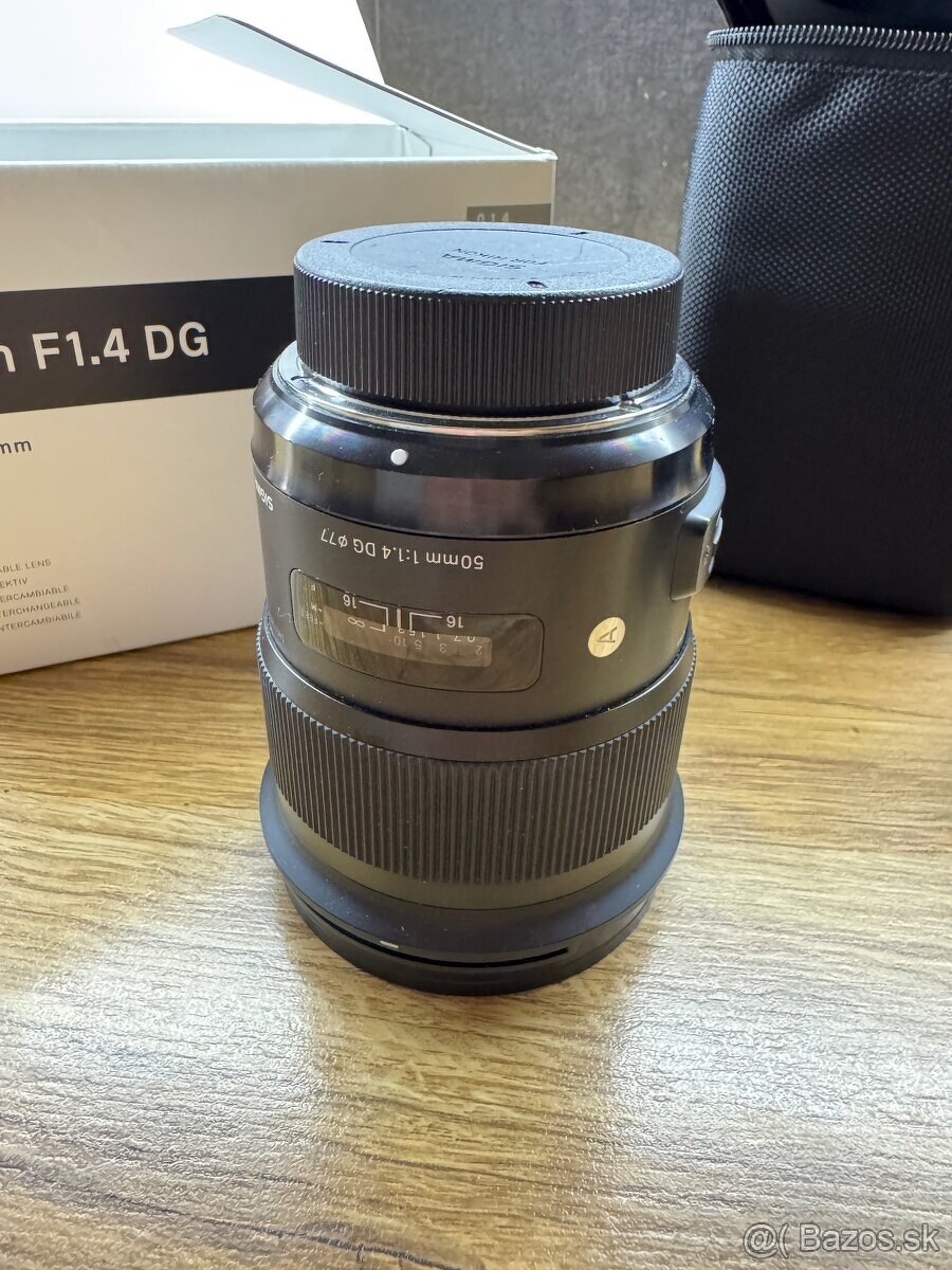 Predám objektív SIGMA 50mm F1.4 ART Nikon - 3