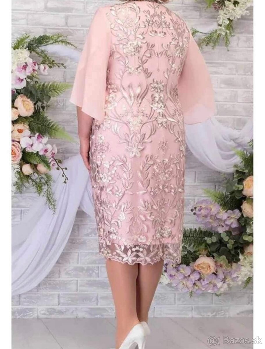 Krásne ružové šaty - 3