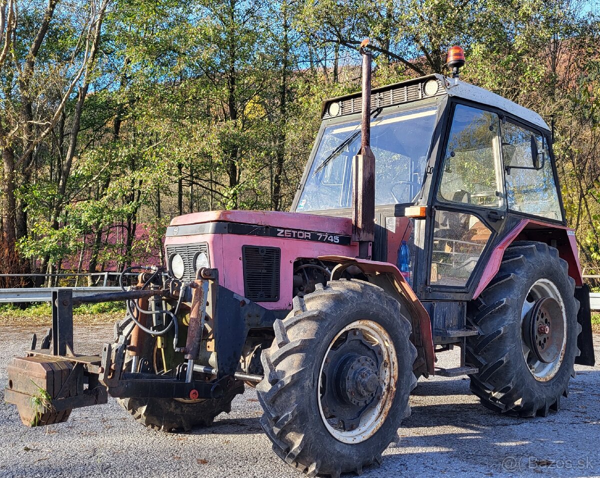 Predam traktor zetor 7745 s TP,ŠPZ - 3
