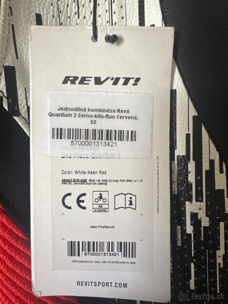 Predam moto kombinezu Revit quantum 2 - 3