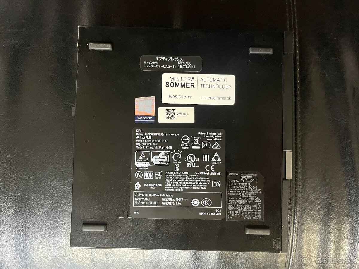 Dell Optiplex 7070 Micro - 3
