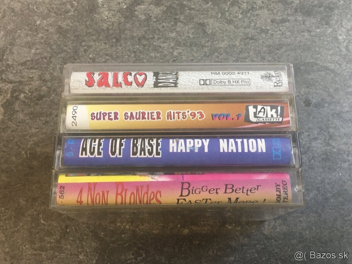 MC kazety 90’s - 3