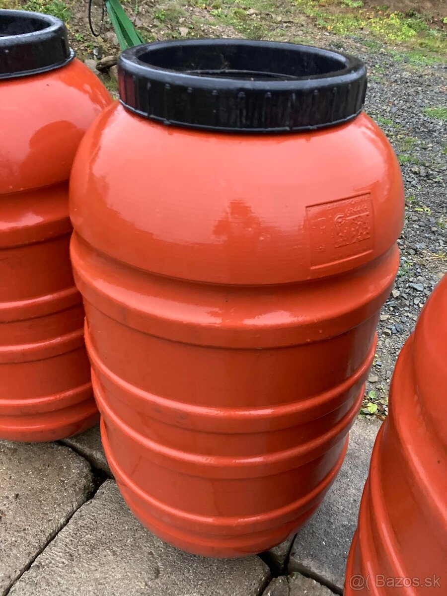 Predám plastové sudy 220 lit. - 3