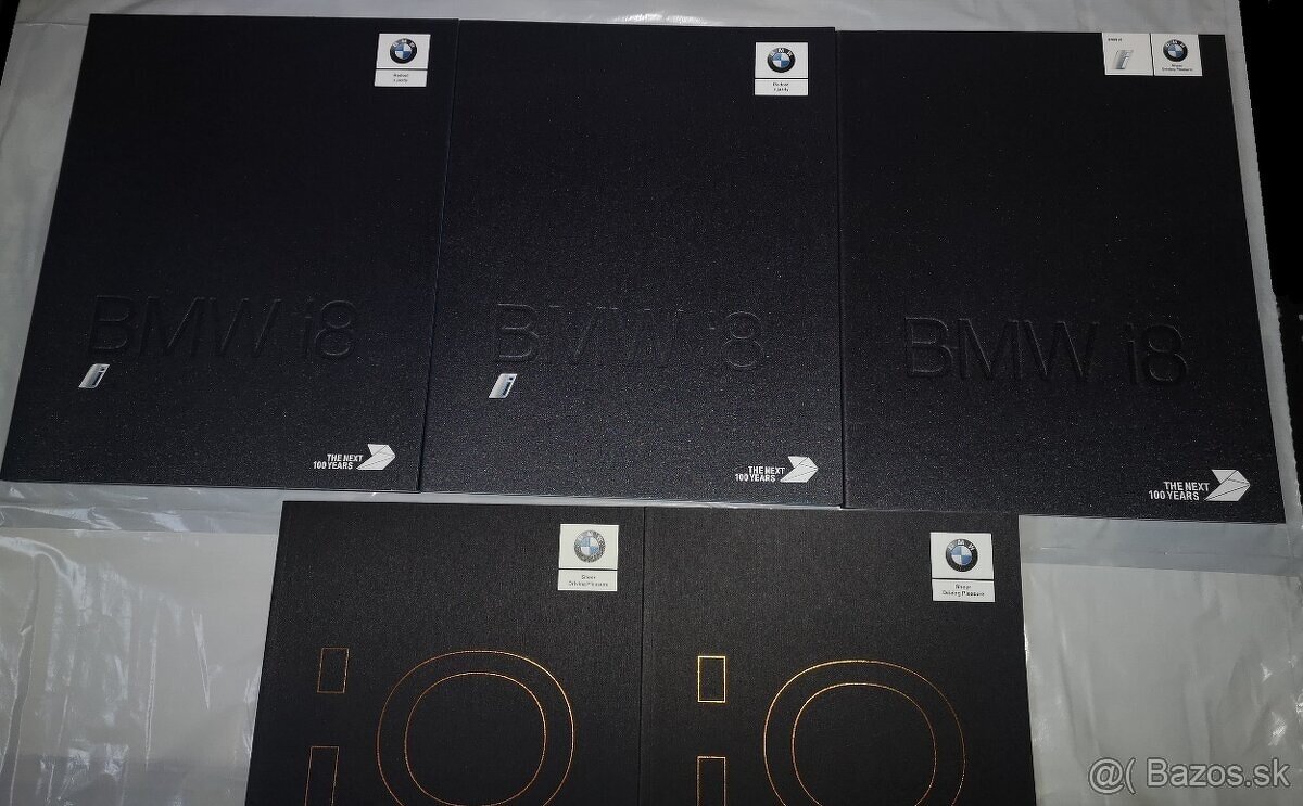 💙⚡Predám Katalógy BMW i8 i12 Coupe 🏁✨ - 3