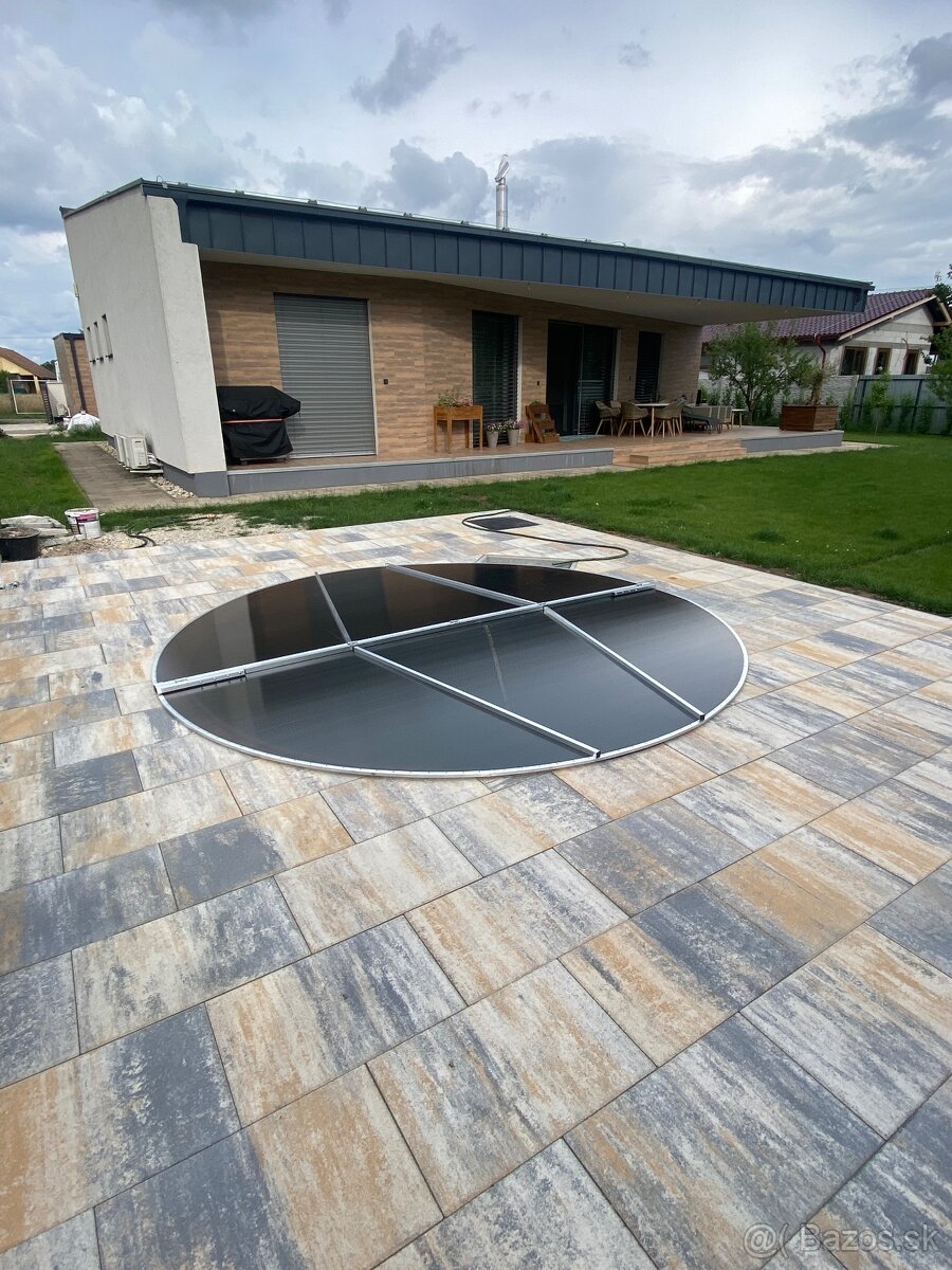 Zastrešenie bazéna 3,8m 4,2m 4,8m 7,2x3,3m prekrytie bazéna - 3