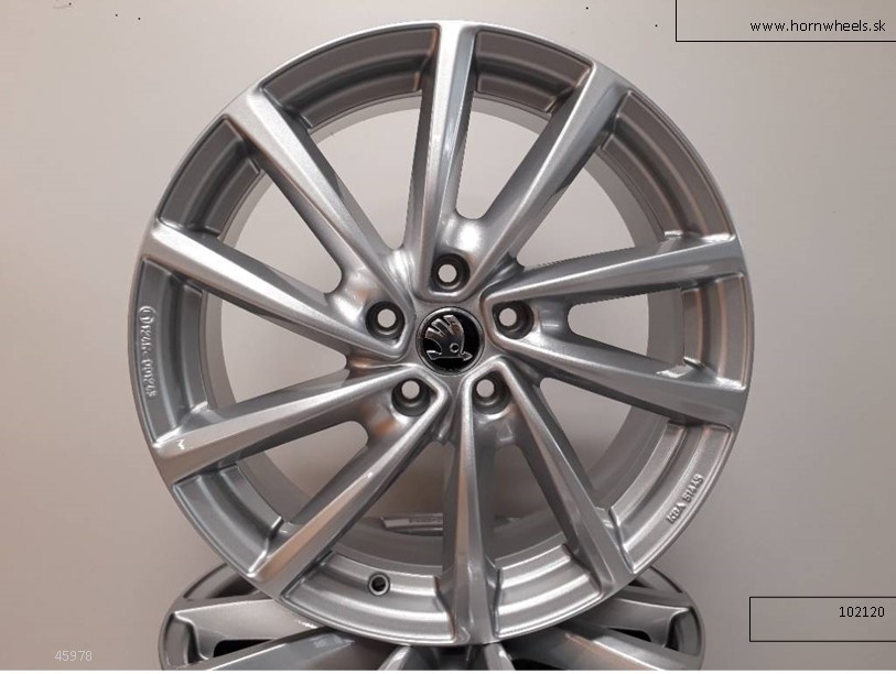 Škoda Octavia, Yeti, Karoq, Superb alu disky R18 ET43 5x112 - 3