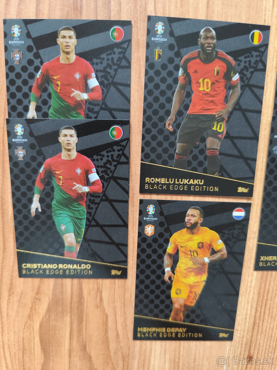 Euro 2024 kartičky Topps Match Attax - Black Edge Edition - 3