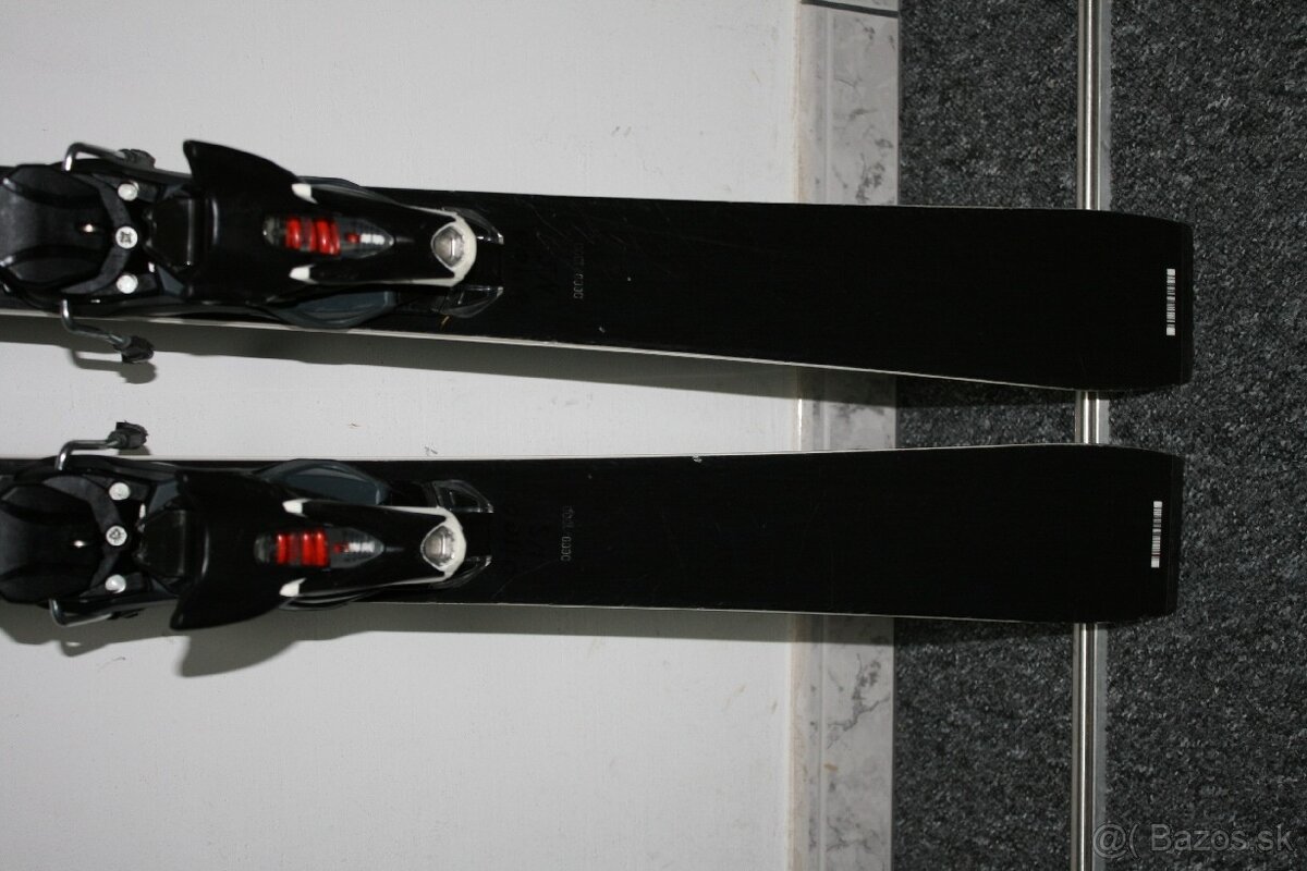 lyže Rossignol 167 cm drevene jadro , titan, DIN 12 - 3