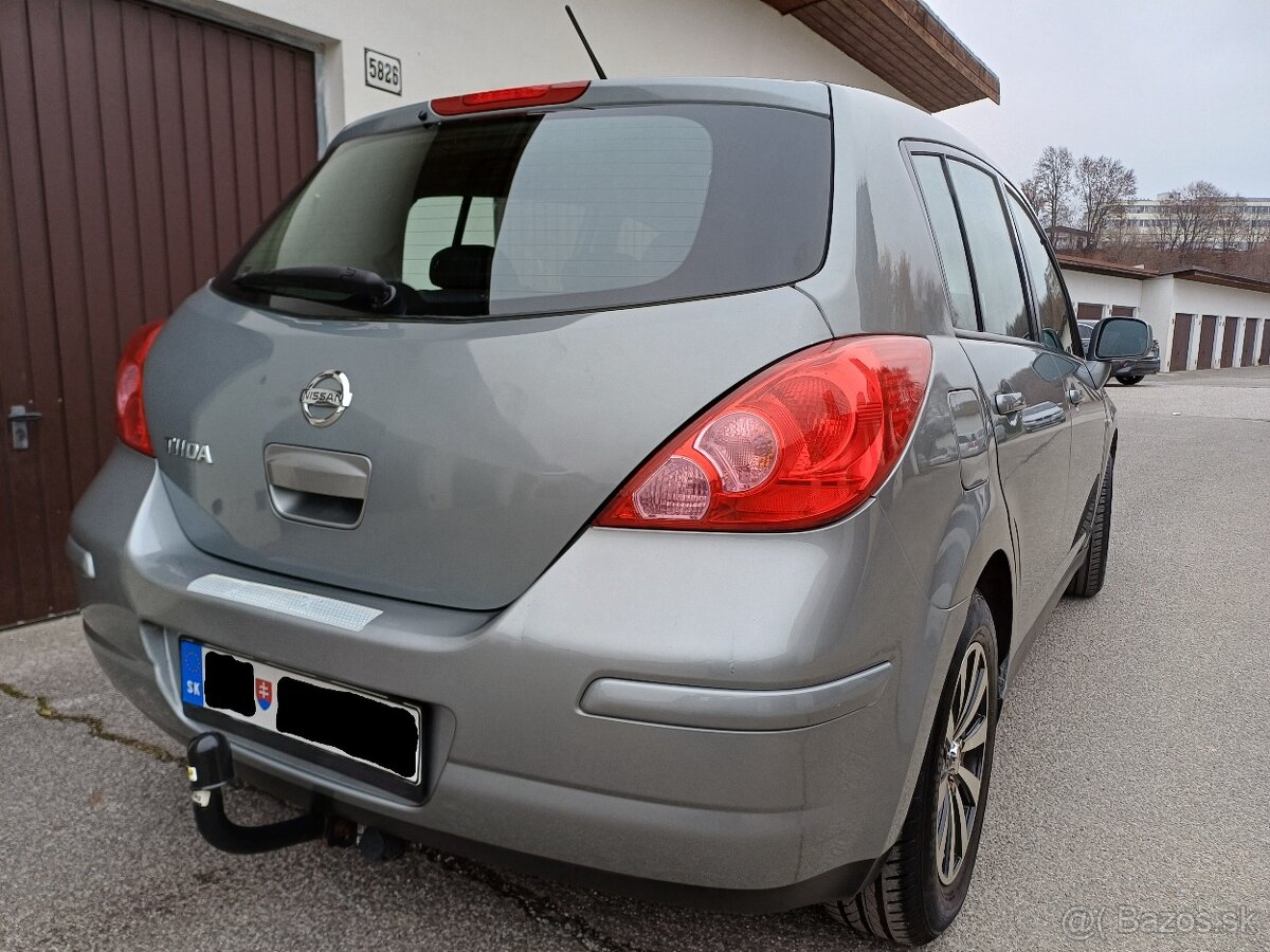 Nissan Tiida 1,6i - Ťažné - 113 000 km, Klíma - 3