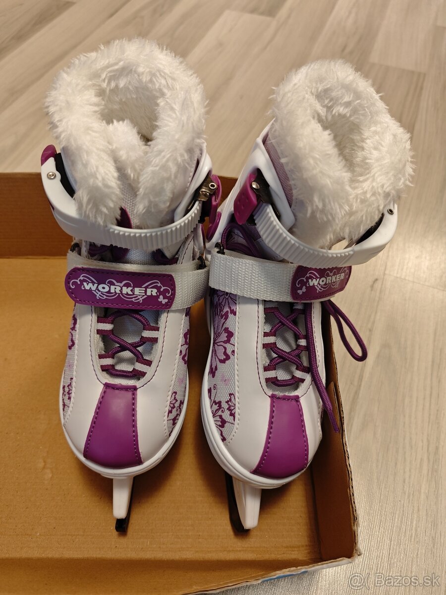 Detské korčule na ľad veľkosť 33-36 - 3