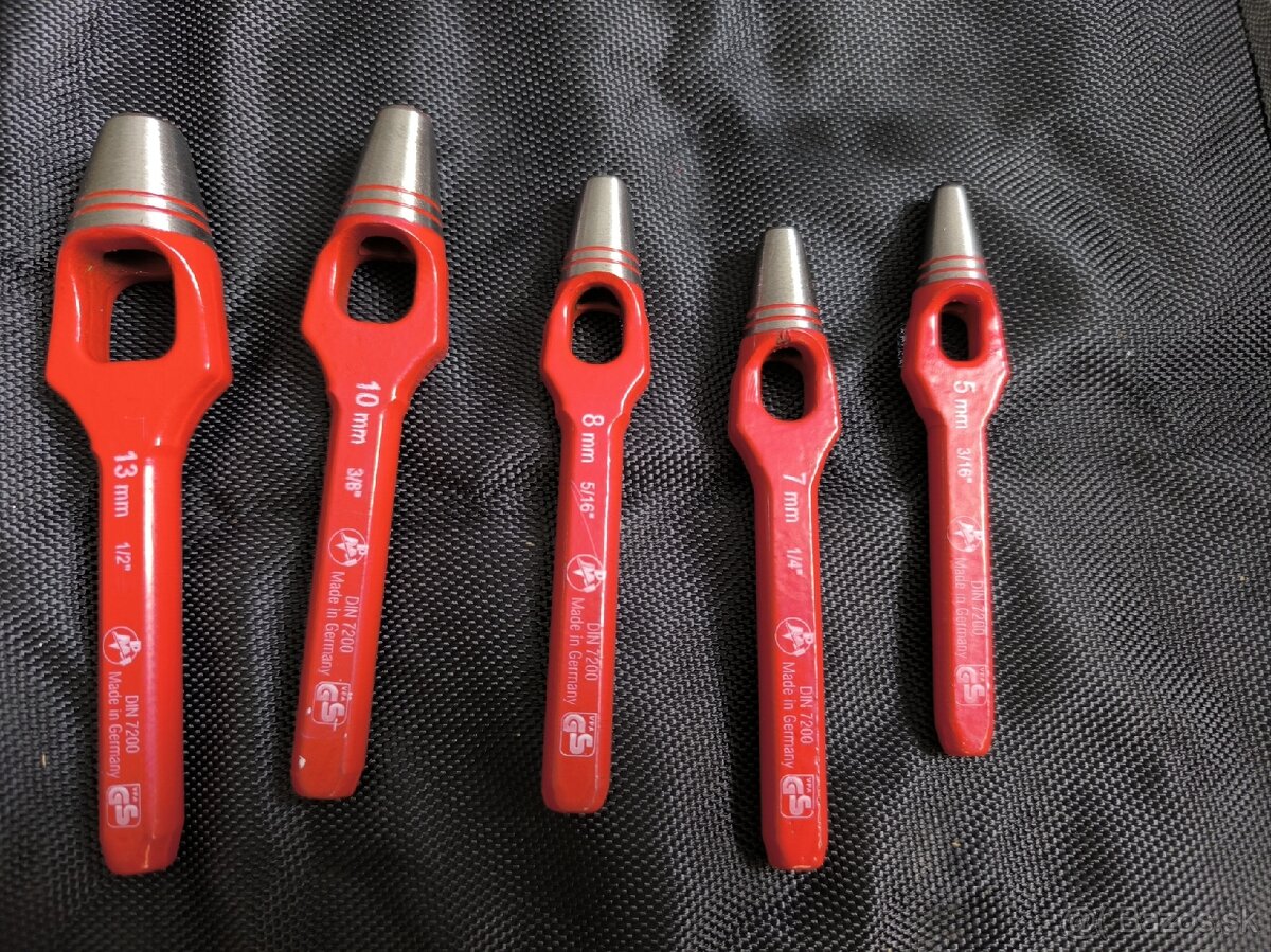 Sada kruhových vyrážačov KS TOOLS nepoužité - 3
