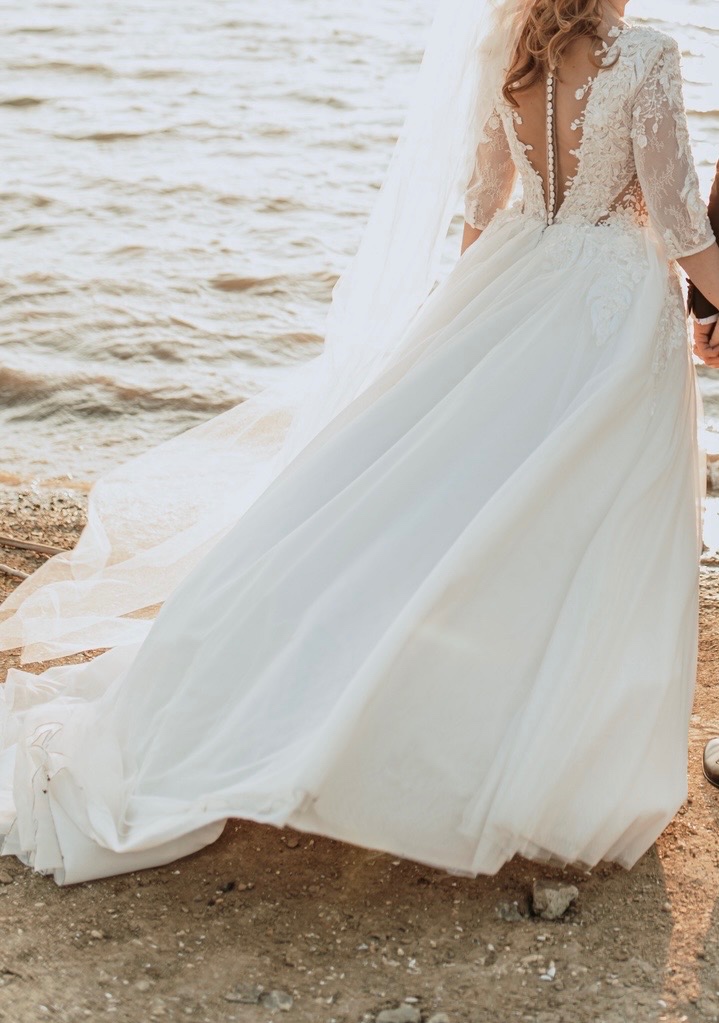 Svadobné šaty 38/40 - 3