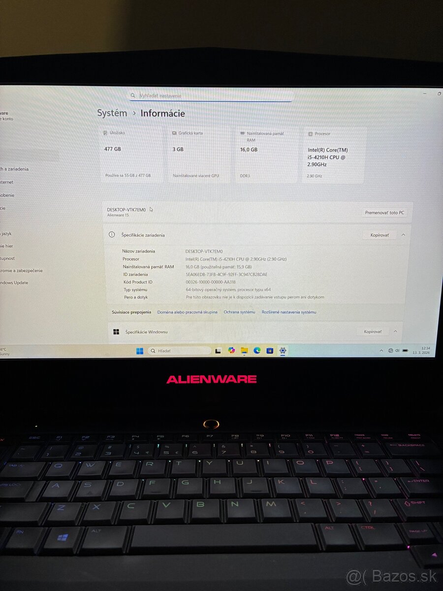Alienware 15 - 3
