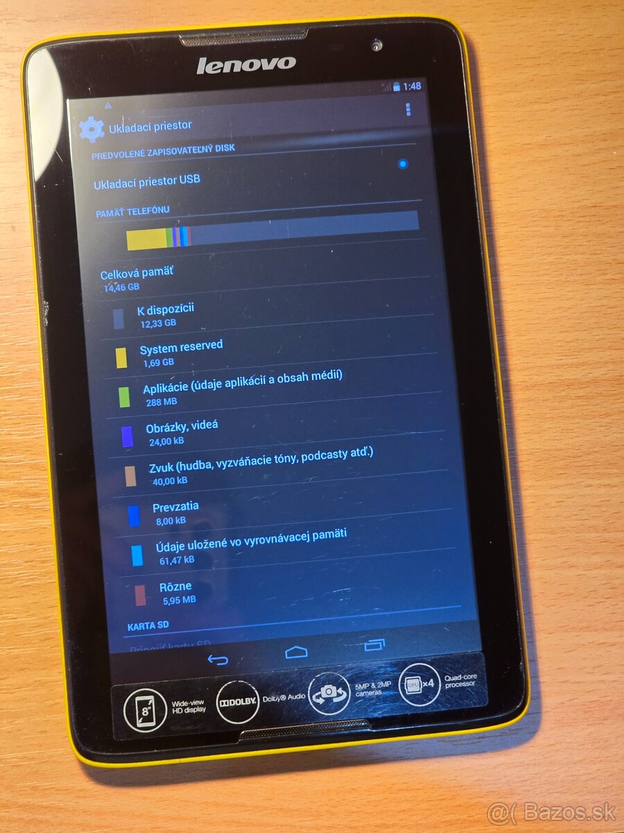 Lenovo tablet A5500-H - 3