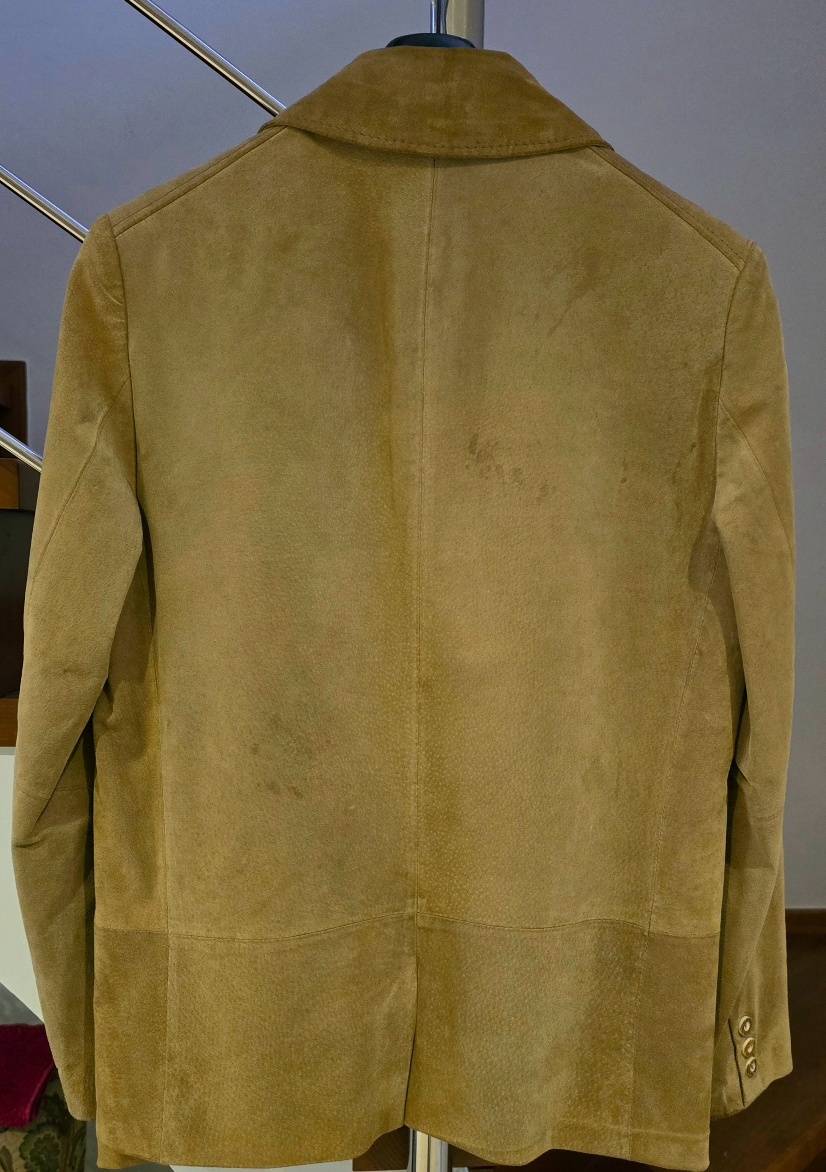 Kožené poľovnícke sako - L - NOVÉ - 3