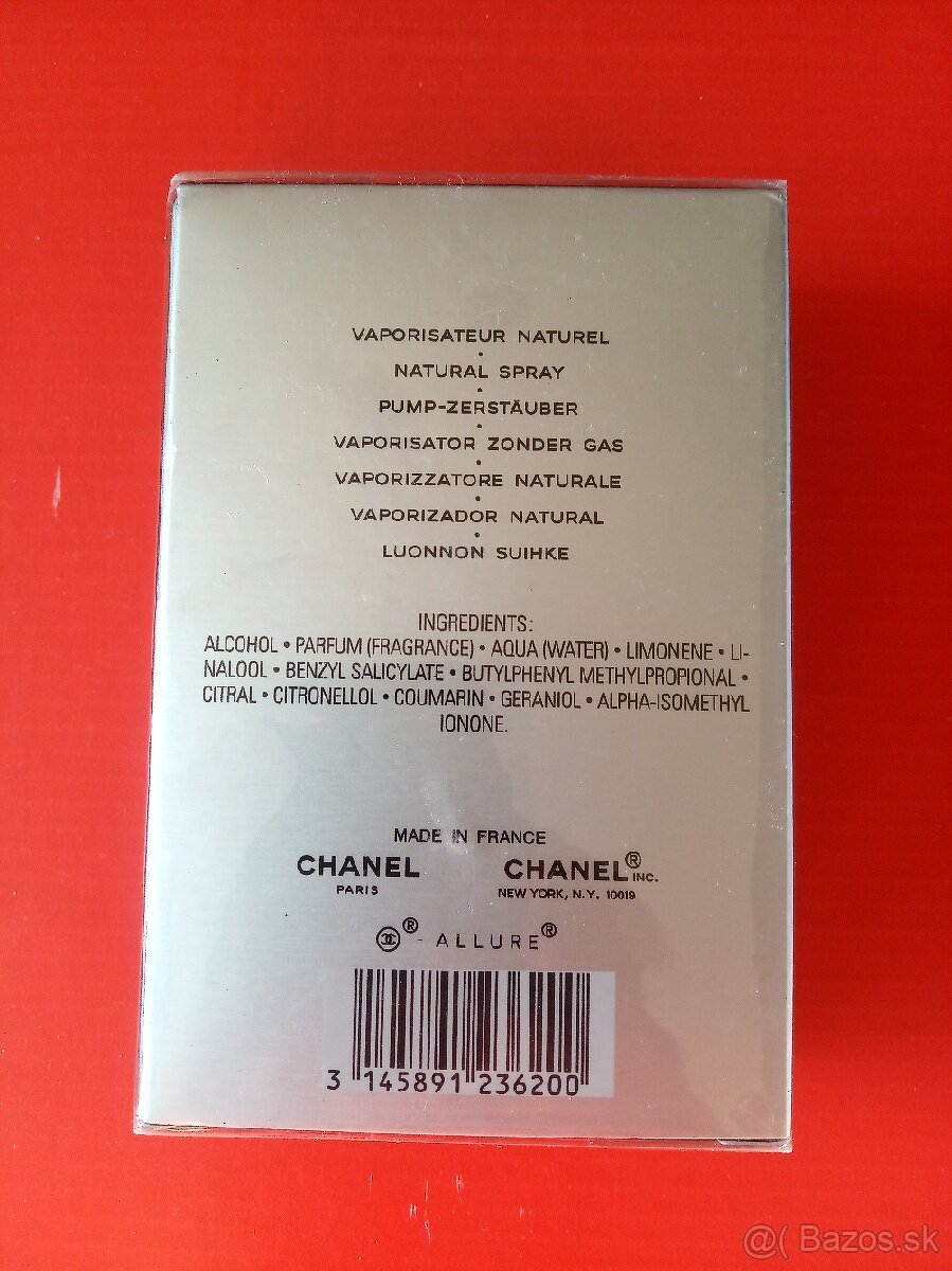 Chanel Allure Sport toaletna voda panska 50 ml
- 3