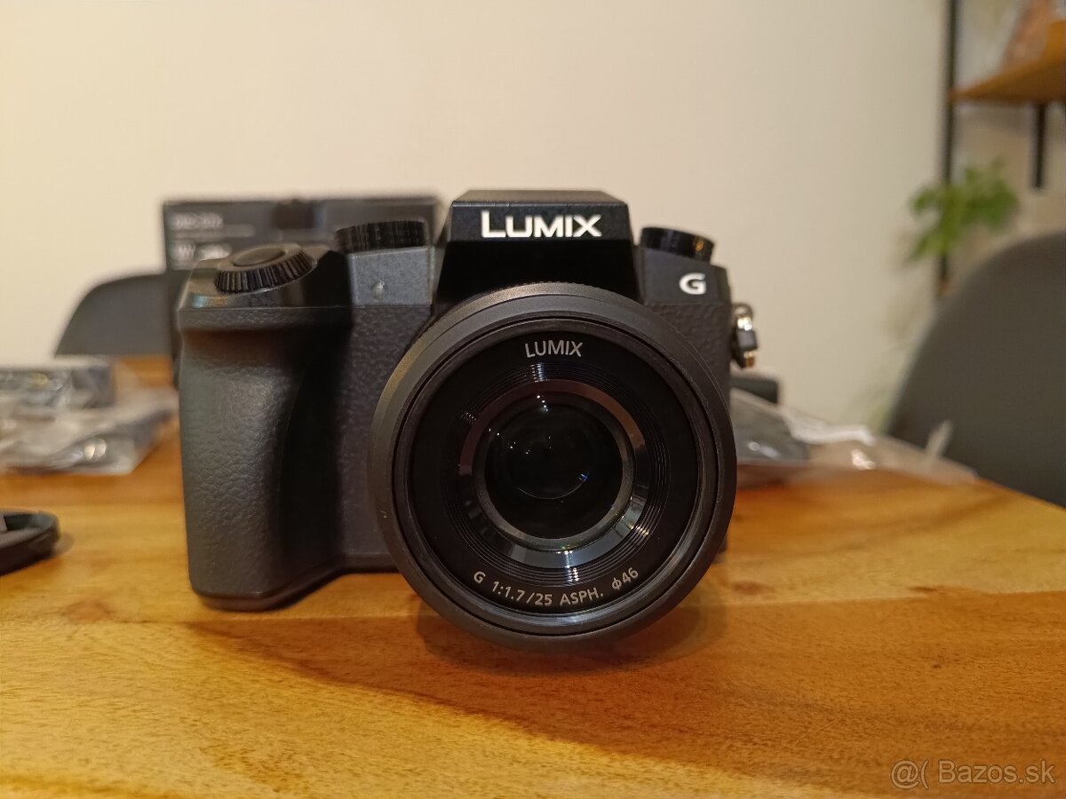 Panasonic Lumix DMC G7 + Lumix G 25mm f/1,7 V Záruke - 3