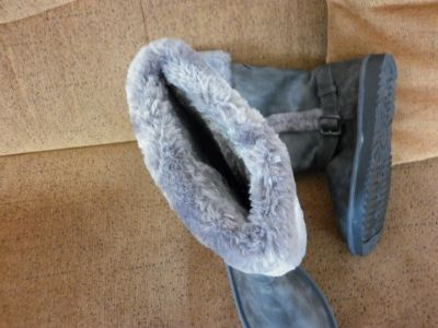 dámske oteplené čižmy - 3