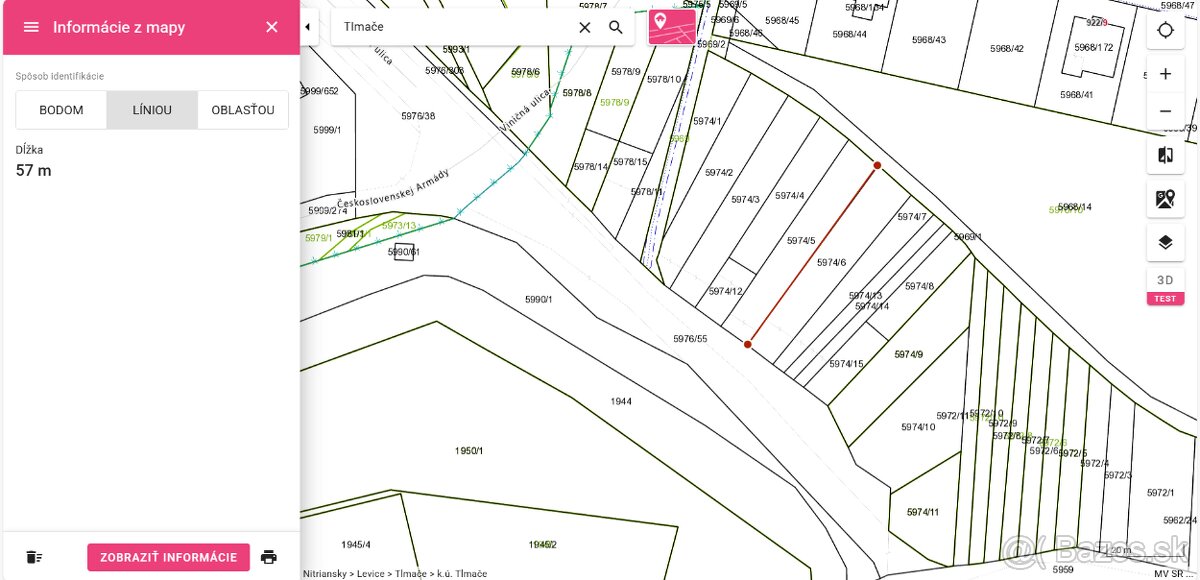 Predaj pozemku v Tlmačoch - 3