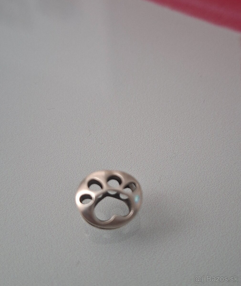 PANDORA korálka Odtlačok labky - 3
