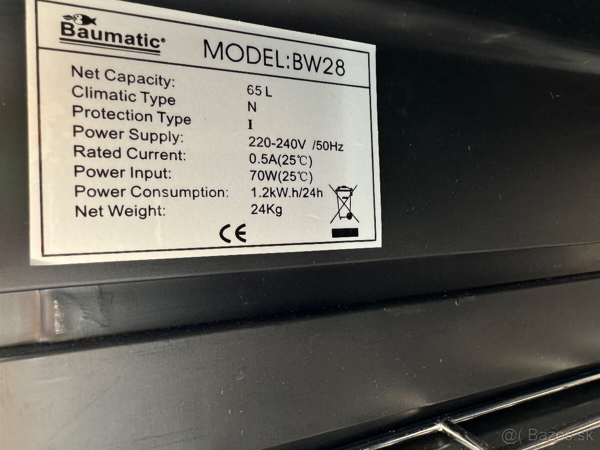 Vinoteka BAUMATIC BW28 - 3